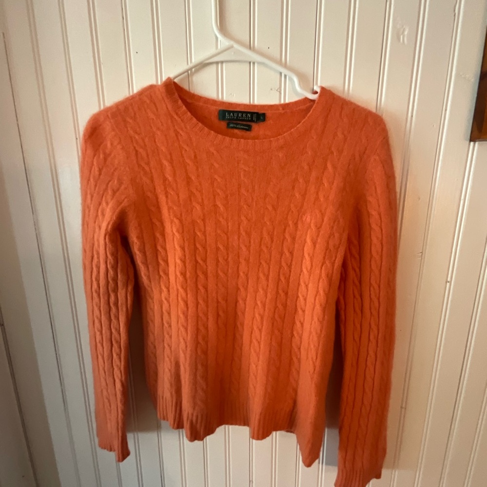 Lauren Ralph Lauren Cashmere Top (L)